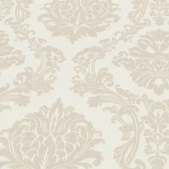Vliestapete BarockCreme Beige Metallic 10288-02