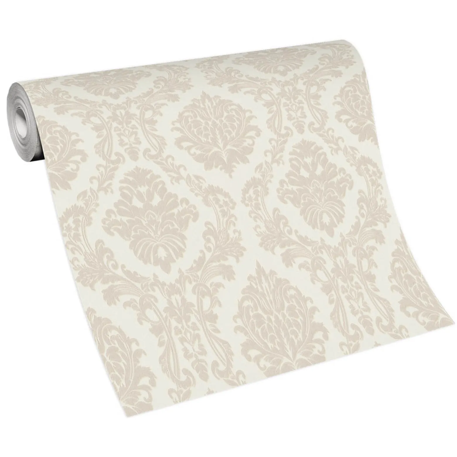 Vliestapete BarockCreme Beige Metallic 10288-02