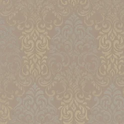 Vliestapete Barock Damask braun Metallic Marburg 58208