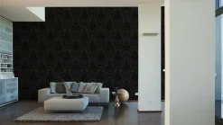 Vliestapete Barock floral anthr. livingwalls Flock 4