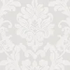 Vliestapete Barock Glitzer Glanz creme weiß Ella 6762-10