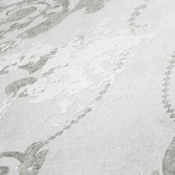 Vliestapete Barock grau silber 37648-1