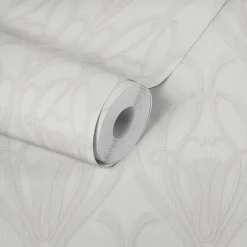Vliestapete Barock Klassik creme-weiß Mata Hari 38091-3