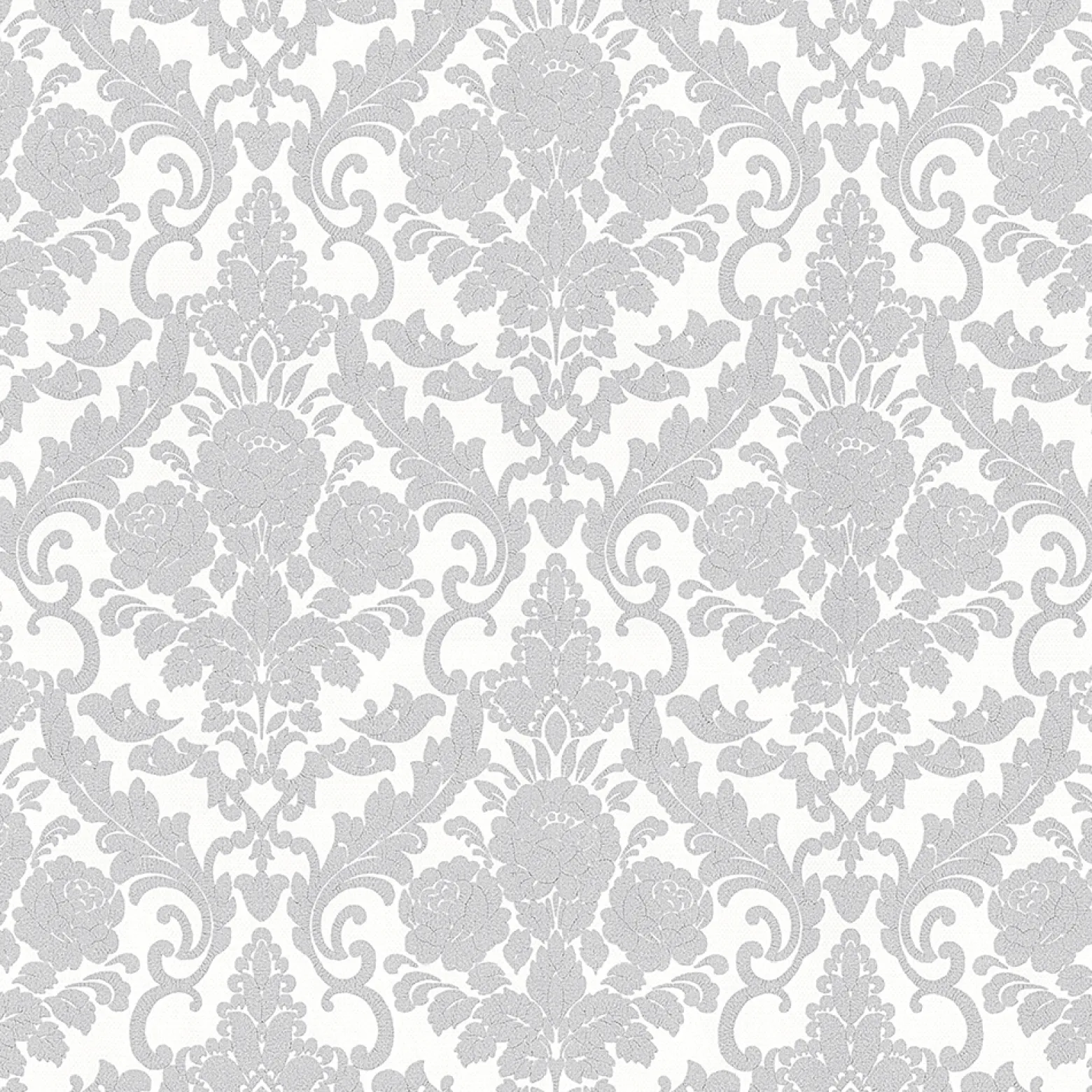Vliestapete Barock Klassisch grau weiß P+S 13396-30