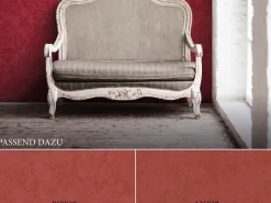 Vliestapete Barock rot Glitzer AS Creation 32987-3