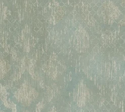 Vliestapete Barock Used-Look Grün Gold Metallic 78672-5