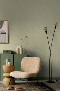 Vliestapete Bast Optik Holz Rattan Beige Creme 47481
