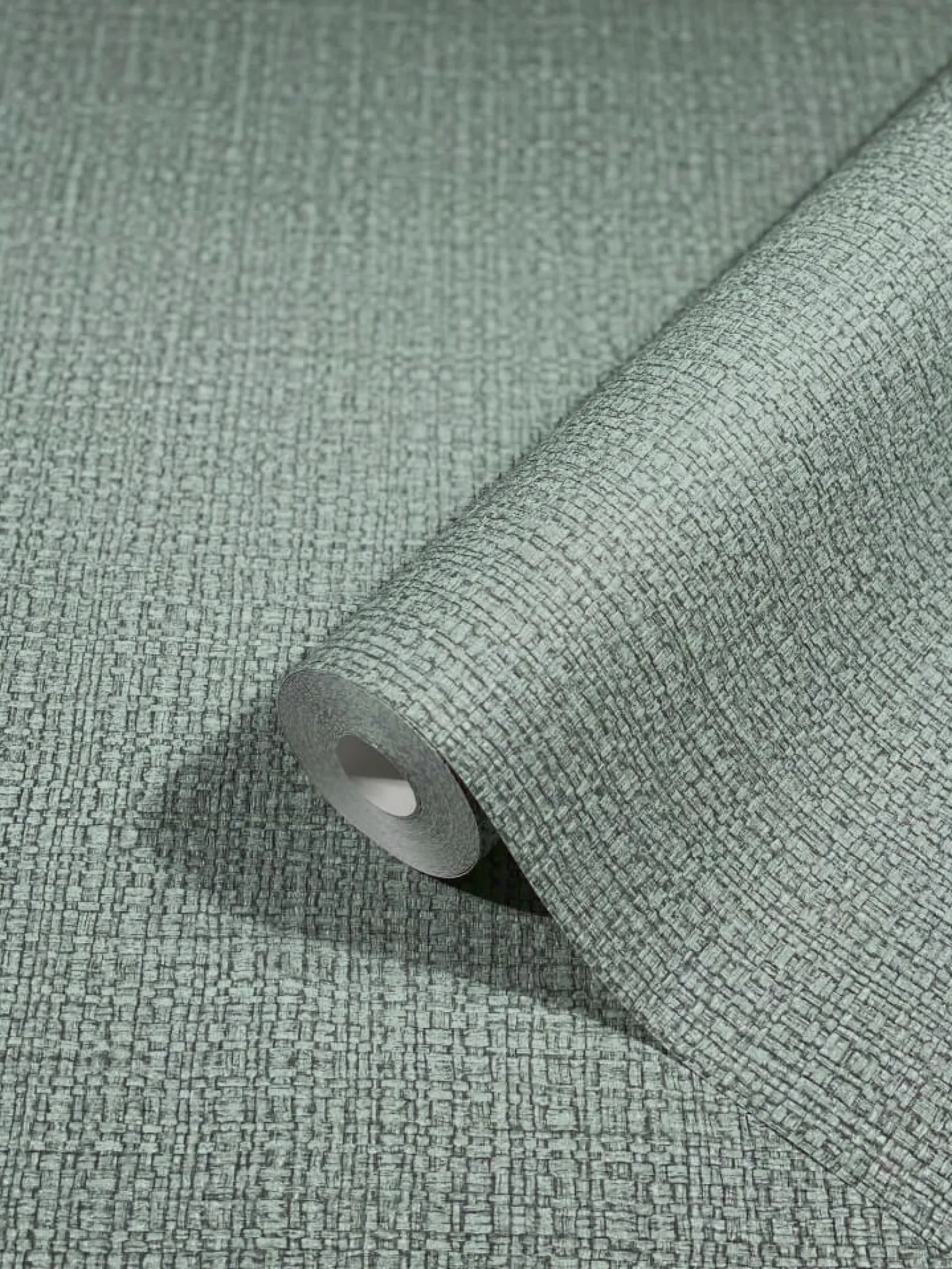 Vliestapete Bast-Optik Metallic silber 32811
