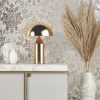 Vliestapete Beige Gold Damast Motiv Marburg 31571