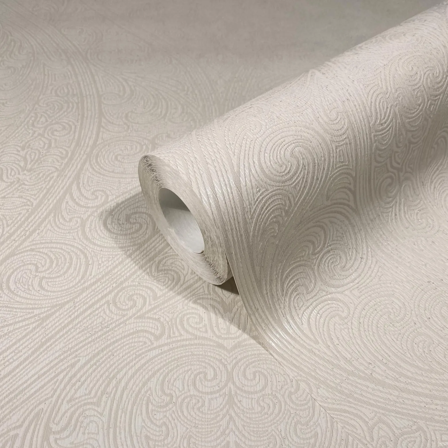 Vliestapete Beige Perlmutt Metallic Marburg 32976