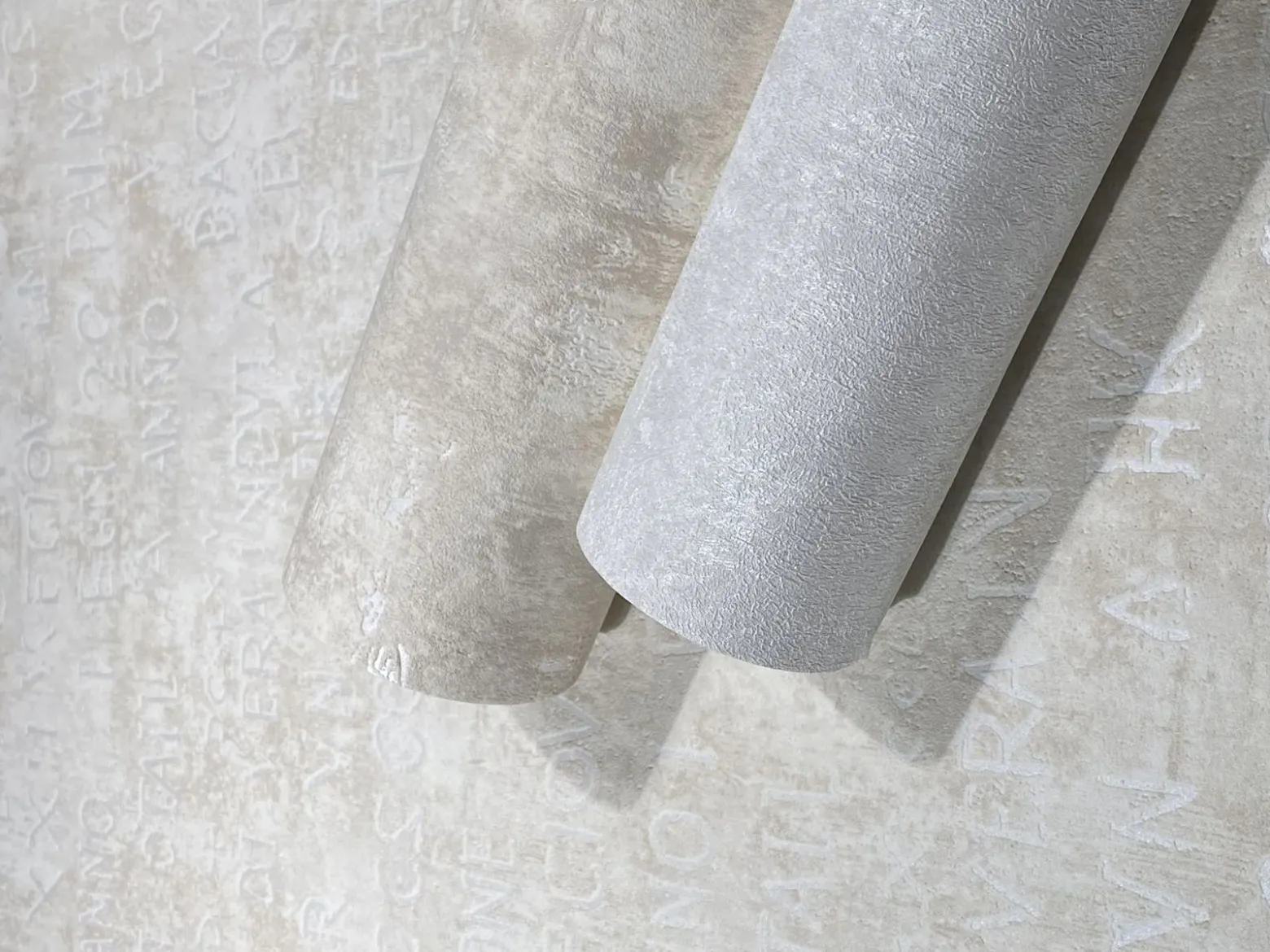 Vliestapete Beton Optik Beige Weiß Metallic 82370