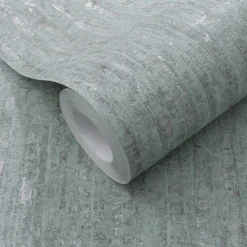 Vliestapete Beton Optik Blau Silber Metallic 10389-18
