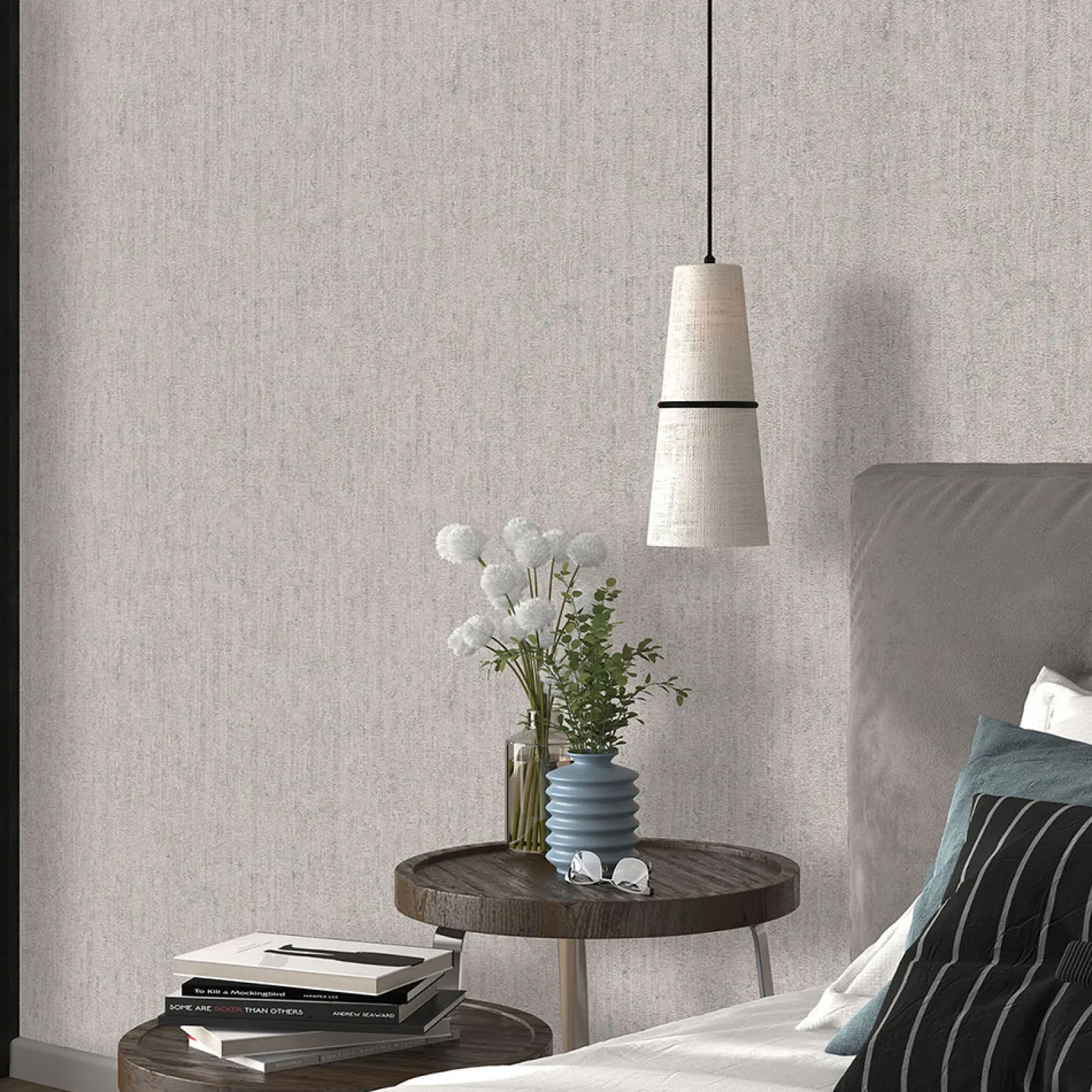 Vliestapete Beton Optik Braun Silber Metallic 10389-37