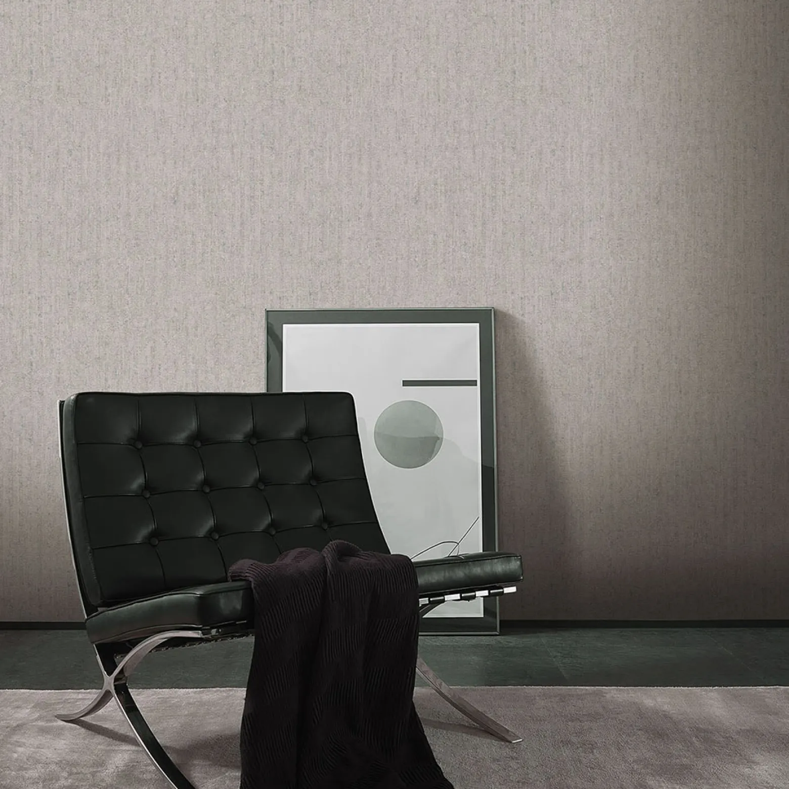 Vliestapete Beton Optik Braun Silber Metallic 10389-37