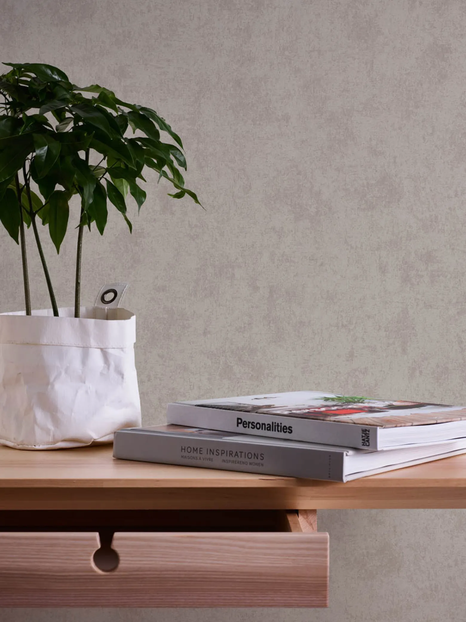 Vliestapete Beton Optik Braun Silber Metallic 38969-8