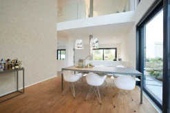 Vliestapete Beton Optik Creme Silber Metallic 38969-5