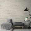 Vliestapete Beton Optik Cremeweiß Gold Metallic 39041-6