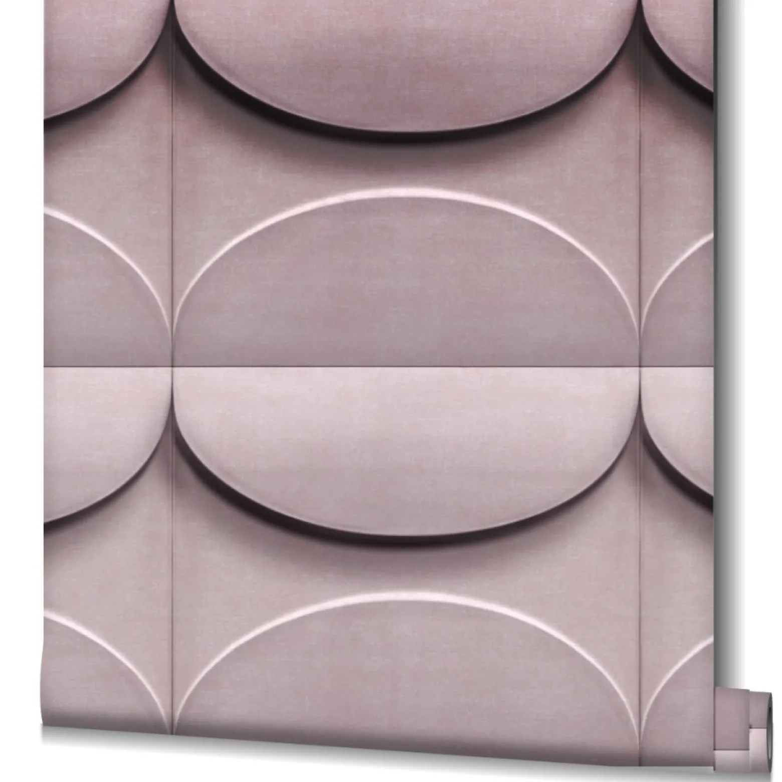 Vliestapete Betonoptik 3D Effekt Grafik Rosa Grau 34487