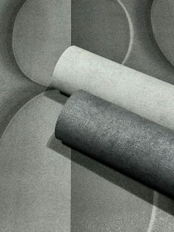 Vliestapete Betonoptik 3D Effekt Grafik Schwarz Grau 34486