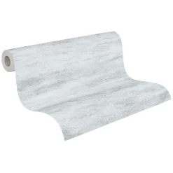 Vliestapete Beton Optik Grau Silber Metallic 39041-3