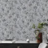 Vliestapete Beton Optik Schwarz Silber Metallic 38969-6