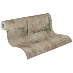 Vliestapete Betonoptik Shabby Beige Metallic 79085-4