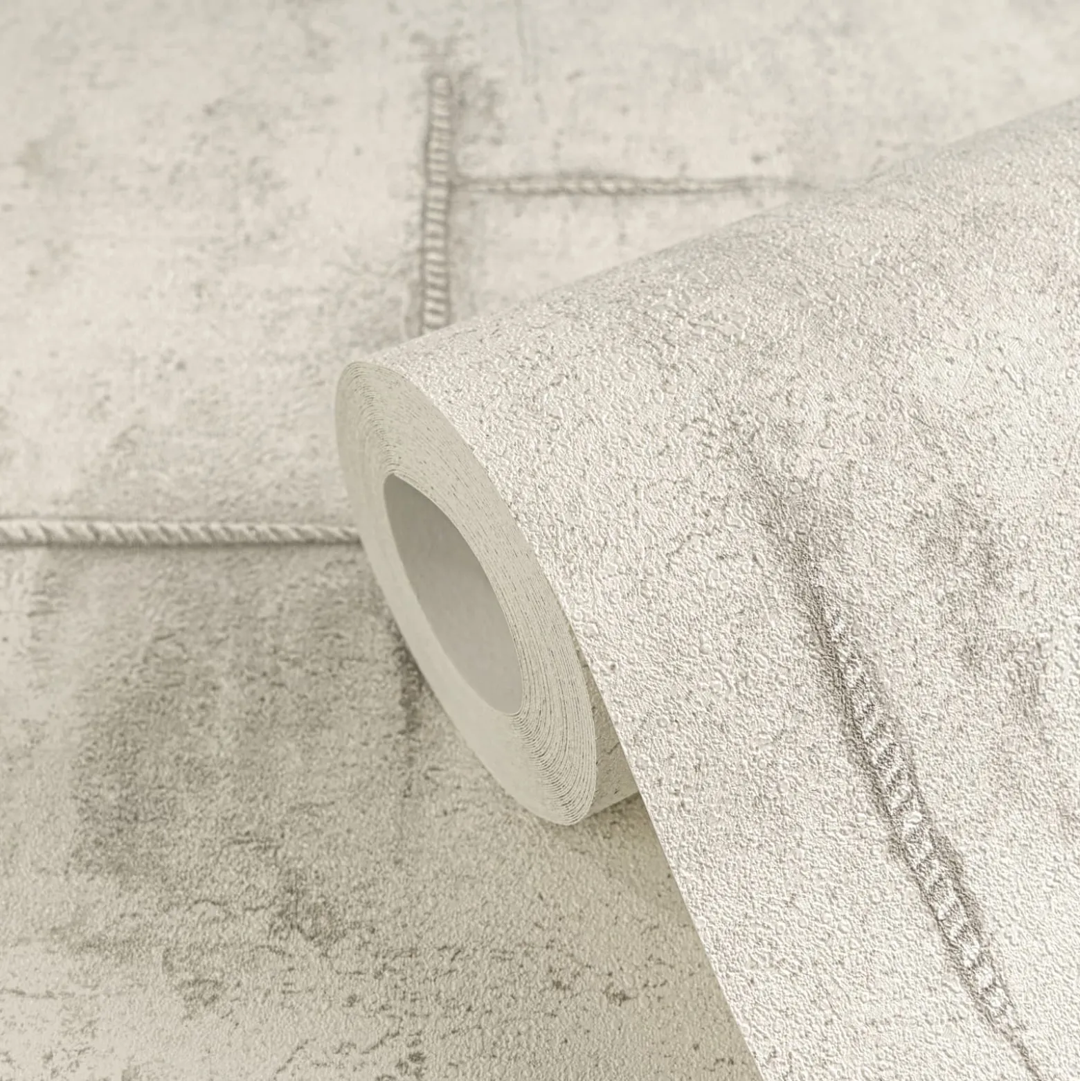 Vliestapete Betonoptik Shabby Creme Grau 79085-1