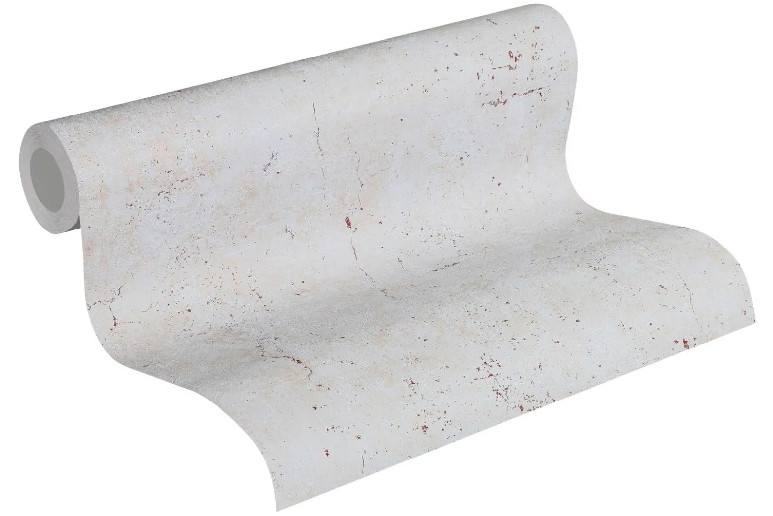 Vliestapete Beton-Optik Vintage grau rot 36911-6