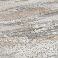 Vliestapete Beton Optik Weiß Grau Gold Metallic 39041-5