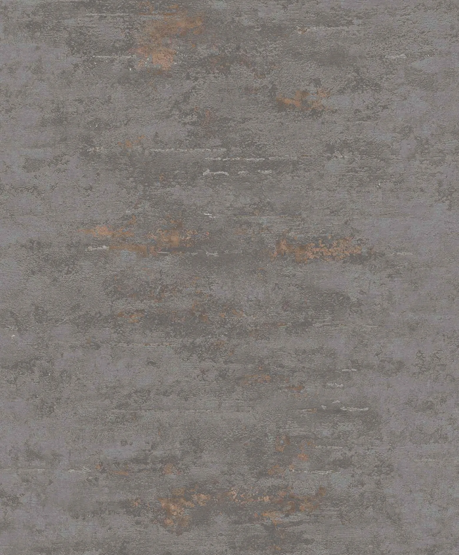 Vliestapete Beton Patina grau kupfer Metallic ON4201