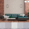 Vliestapete Beton-Struktur grau beige rot 37903-5