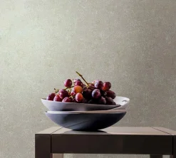 Vliestapete Blattmuster braun silber Metallic 31335