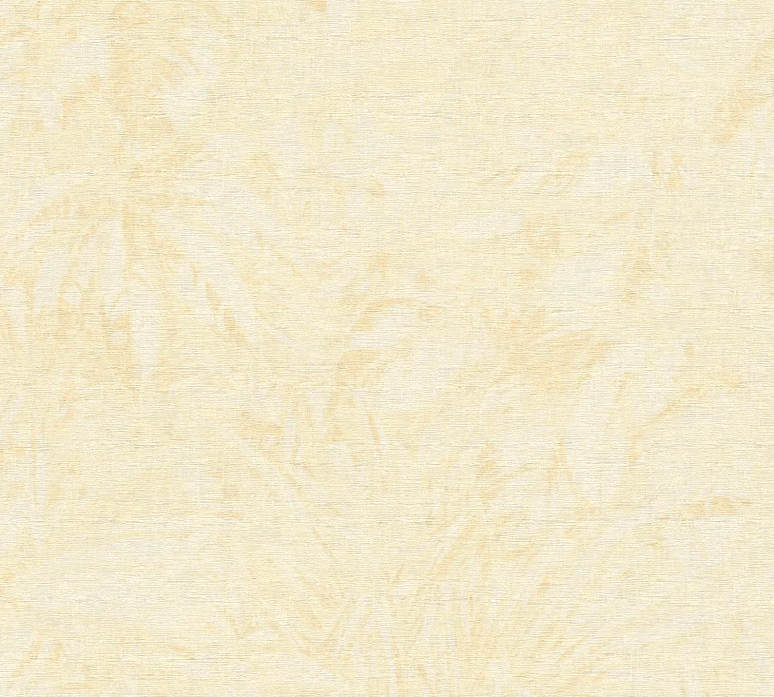 Vliestapete Blattmuster Gelb Creme Gold Metallic 39560-2