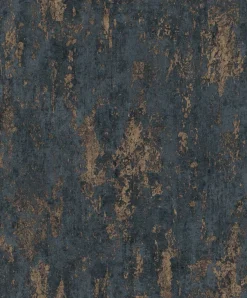 Vliestapete Blau Metallic Putz Optik 10273-44 Erismann