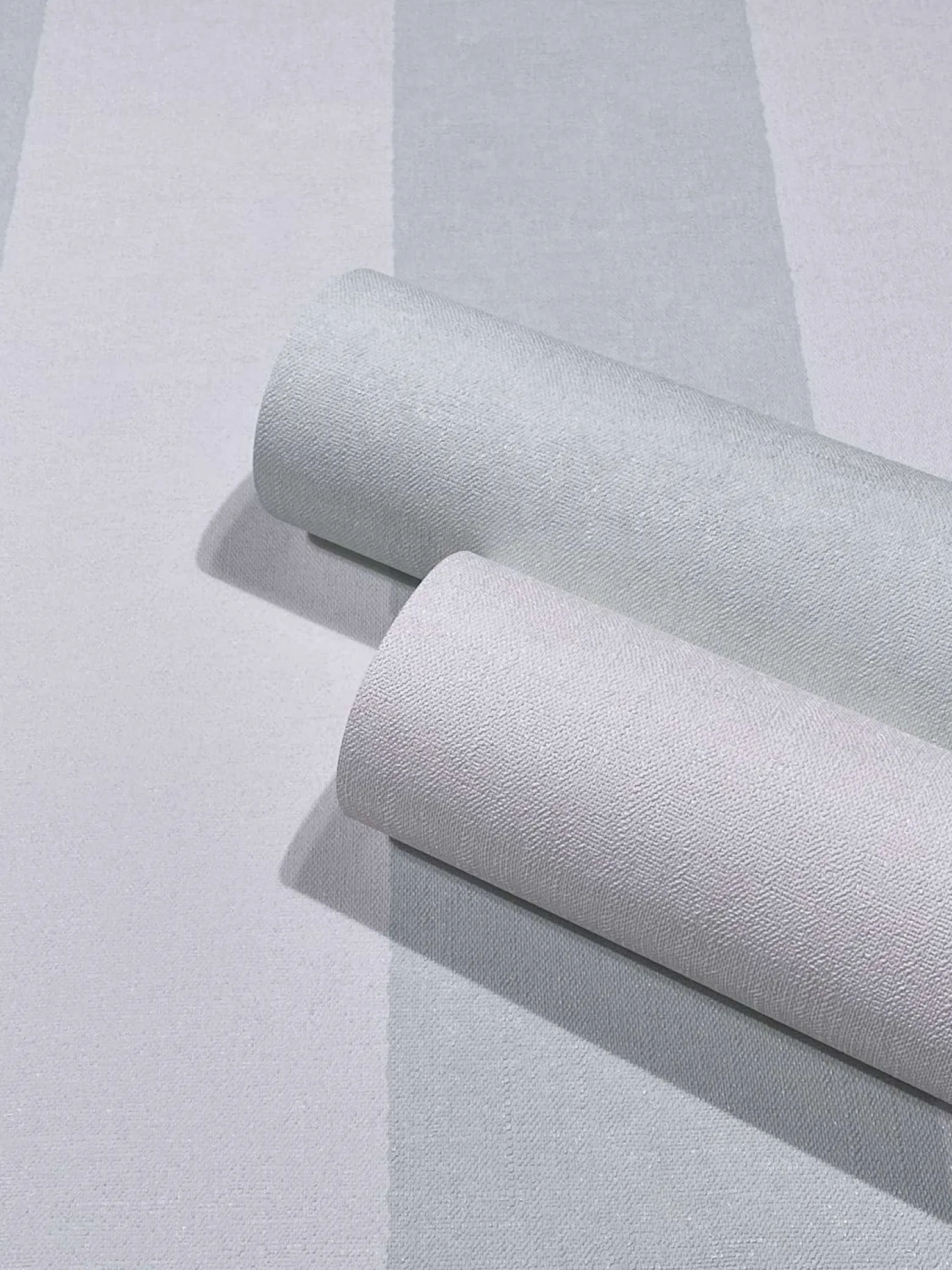 Vliestapete Block Streifen Creme Mintgrün Glitzer 34410