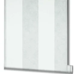 Vliestapete Block Streifen Grau Creme Glitzer 34409