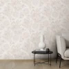 Vliestapete Blätter Abstrakt Creme Beige Metallic 10402-14