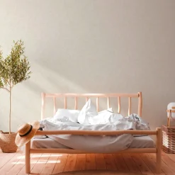 Vliestapete Blätter Betonoptik Creme Grün 38920-3