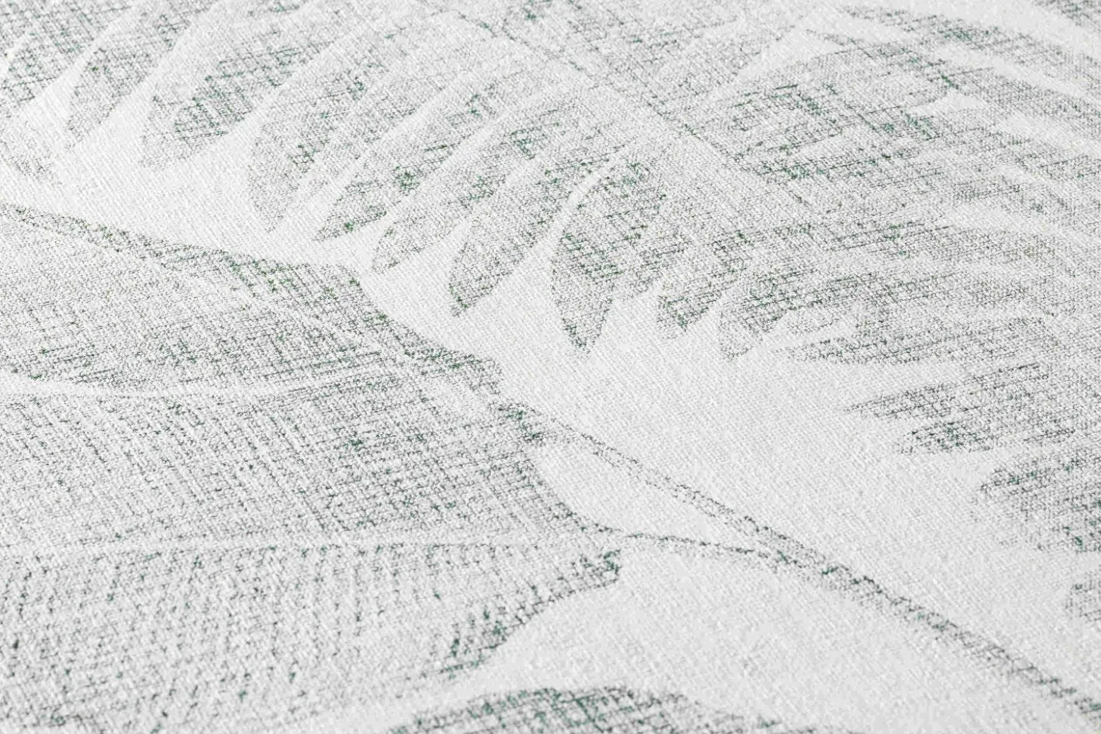 Vliestapete Blätter creme grün 37396-4