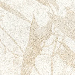Vliestapete Blätter Dschungel Creme Beige Metallic 78203-2