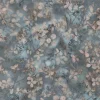 Vliestapete Blätter Floral Blau Beige Grau 10415-08