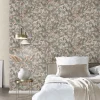 Vliestapete Blätter Floral Grün Beige Creme 10415-10