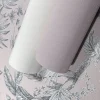 Vliestapete Blätter Floral Rosa Silber Metallic 82339