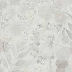Vliestapete Blätter Floral Weiß Grau Beige 10506-31
