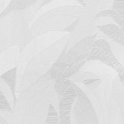 Vliestapete Blätter Struktur Creme Grau Metallic 10530-01