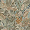 Vliestapete Blätter Tropisch Grau Rosa Blau 78025-5
