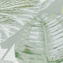 Vliestapete Blätter Tropisch Weiß Grün Gold 39355-4