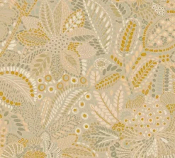 Vliestapete Blätter Tropisch Beige Creme Gelb 78025-4