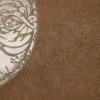 Vliestapete Blumen braun metallic Dieter Langer 55946