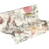 Vliestapete Blumen Vögel Floral weiß gelb grau 37276-1